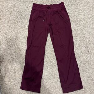Lululemon Dance Studio Pant-Garnet